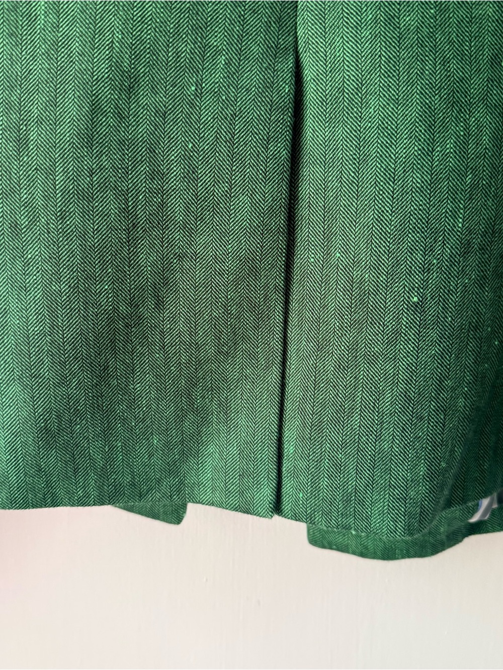 Veronica Beard Farley Linen Blend Dickey Jacket in Green - Picture 11 of 12